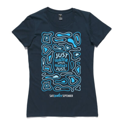2026 Just Water Until Water's Just Woman's T-Shirt Thumbnail