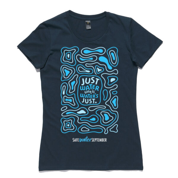 2026 Just Water Until Water's Just Woman's T-Shirt Thumbnail